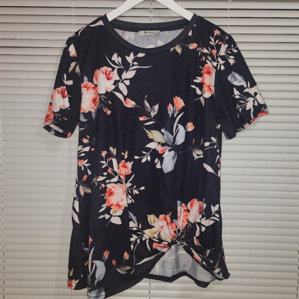 Yidarton- 2XL - Flowery Top